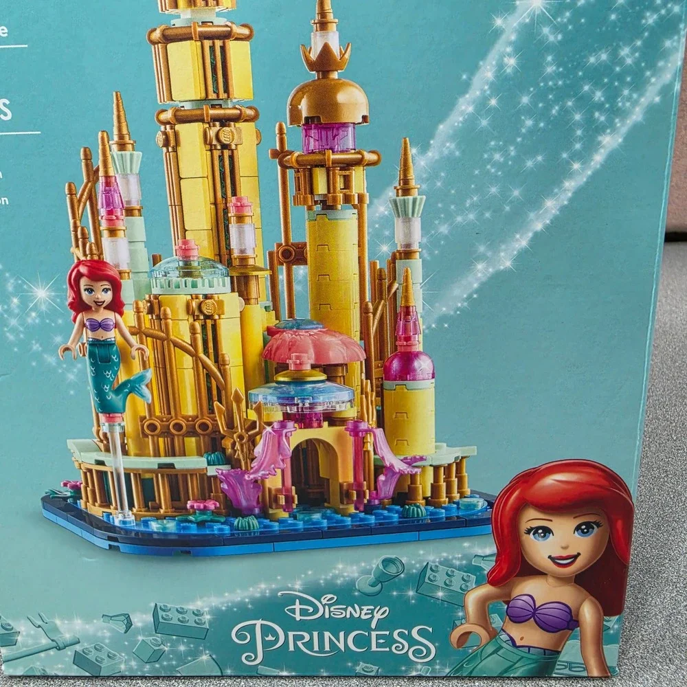 LEGO Mini Disney Ariel's Castle 40708 Kids New Little Mermaid 557pc